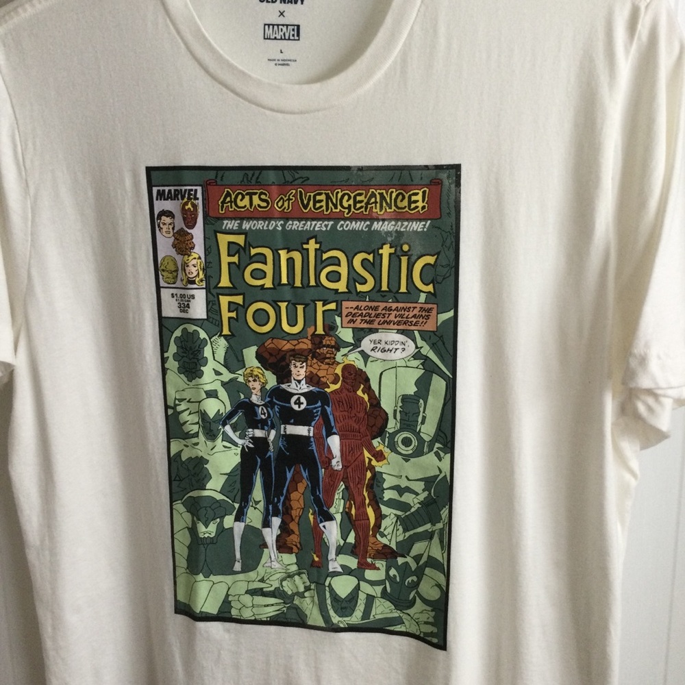 🚨Old Navy Marvel Fantastic Four Graphic T‑Shirt